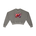 Original ViK Designs Vintage Washed Cropped Sweatshirt