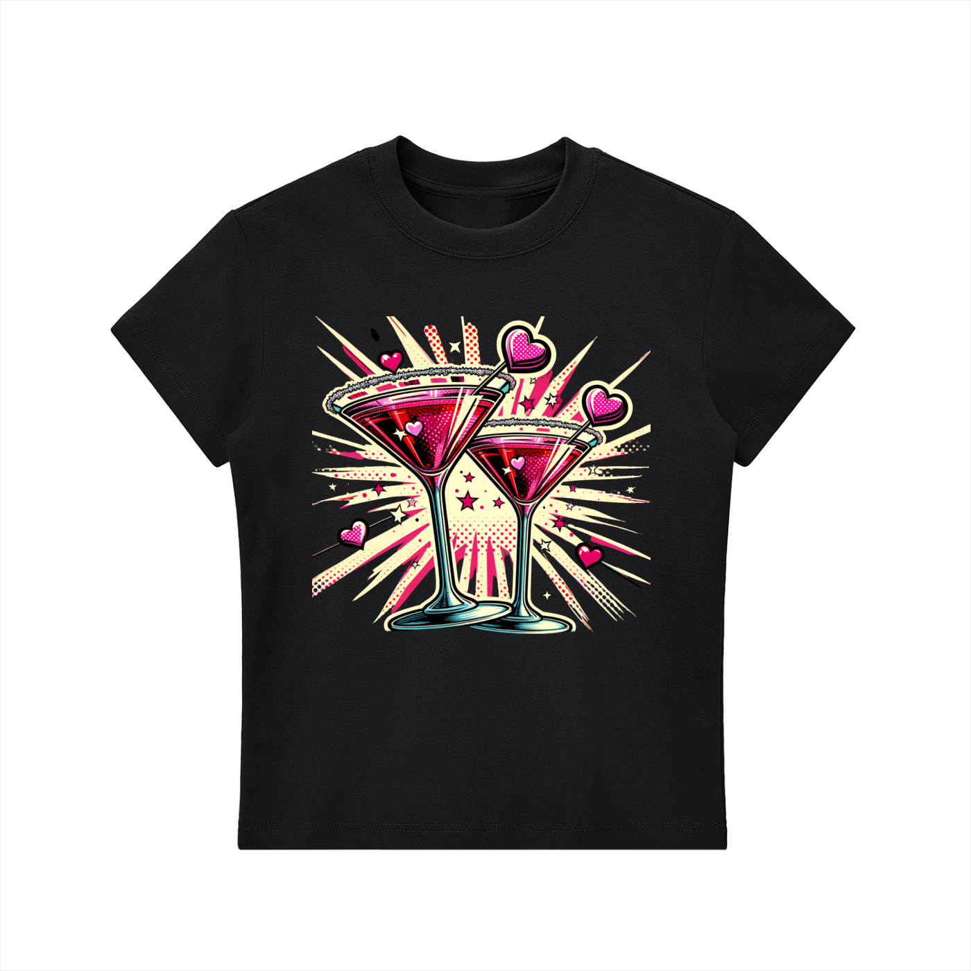 Original ViK Designs Bodycon Crewneck T-Shirt