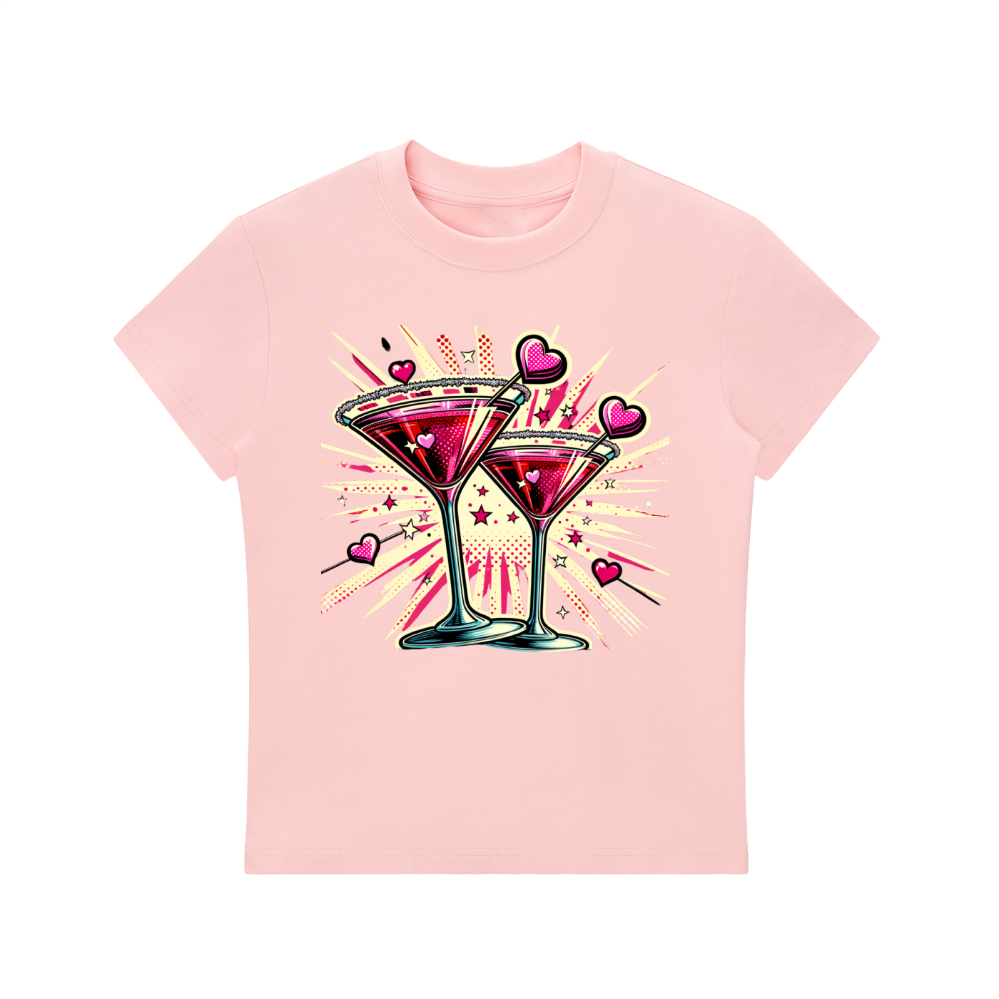 Original ViK Designs Bodycon Crewneck T-Shirt