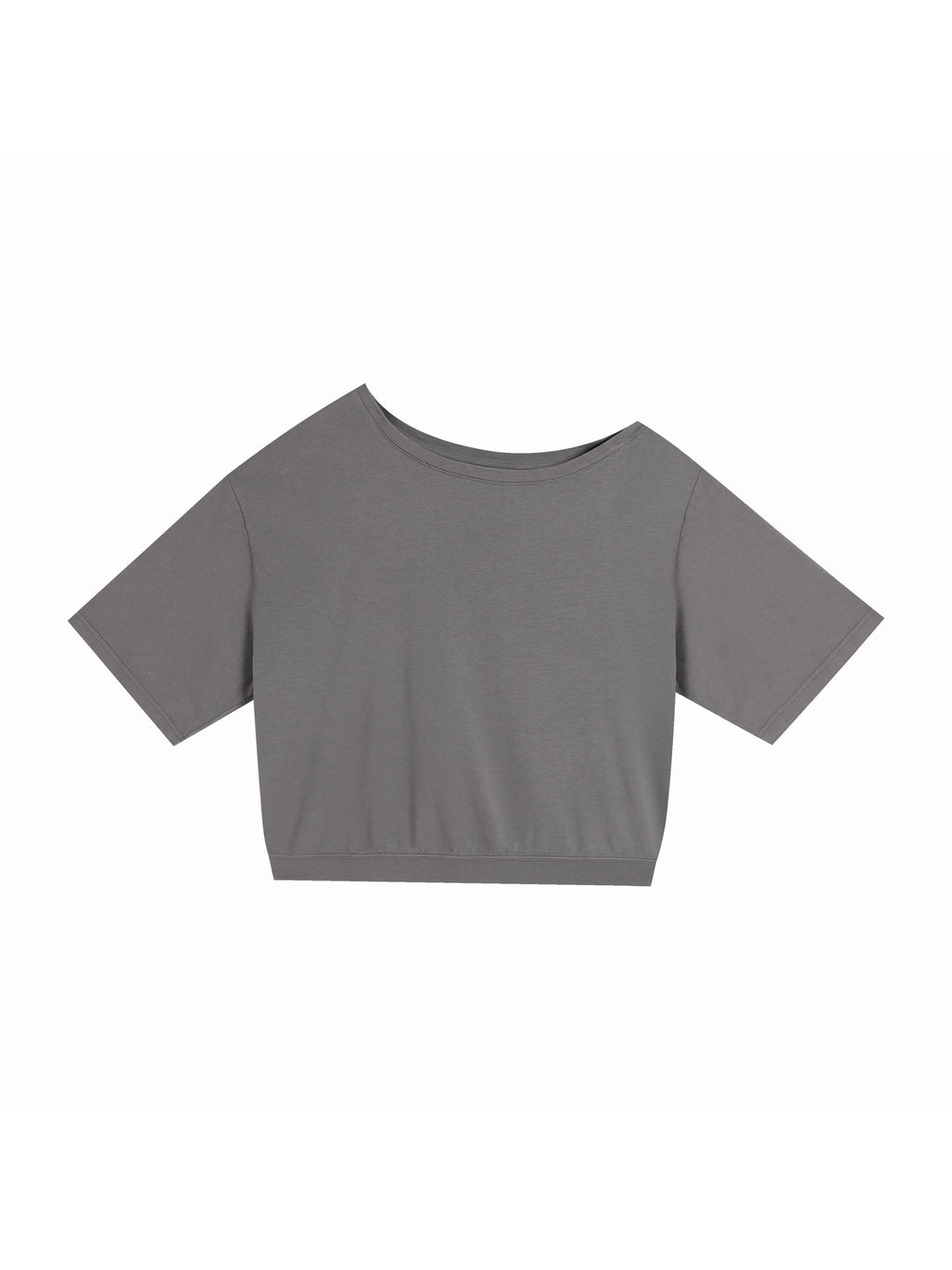 Original ViK Designs Asymmetric Shoulder Oversized Cotton T-Shirt